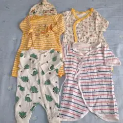 新生児用　ロンパース　まとめ売り　サイズ50〜60