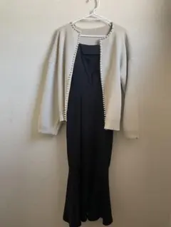 ニットキャミワンピースセット