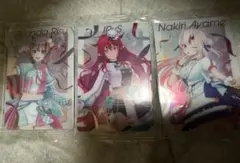 ホロライブ ウエハース 百鬼あやめ IRyS Ayunda RisU 3点セット