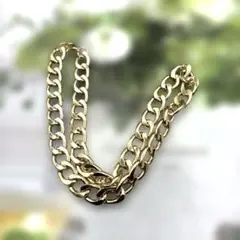 ゴールドメッキ チェーンネックレス