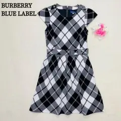 バーバリーブルーレーベル Y2K ノースリーブ ミニワンピース チェック