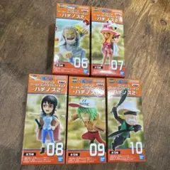 ワンピース ワールドコレクタブルフィギュア ハチノス2　5種類セット