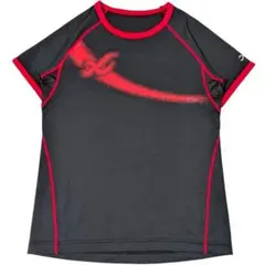 ワコール CW-X DLY-323　半袖 スポーツTシャツ　レディース M 黒のサムネイル