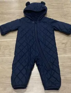 【美品】UNIQLO フリースカバーオール　ベビー用ジャンプスーツ　60