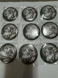 鬼滅の刃　ufotabledining お楽しみくじ　不死川実弥　缶バッジセット