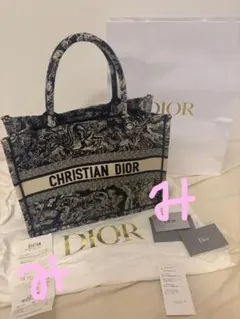 【新品未使用】Dior Book Tote バッグ ミディアム
