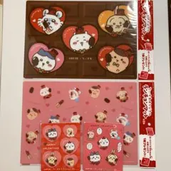 LOTTE ちいかわ　ランチョンマット マグネットバレンタイン　ガーナ②