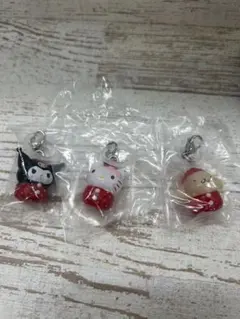 サンリオいちごめじるしアクセサリー　3個セット