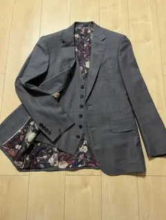 PaulSmith 花柄ジャケット・ベスト 2点セット