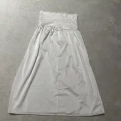 ペチコート ホワイト　Mサイズ　カップ無　ベルメゾンのサムネイル