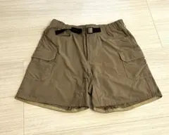 ブラウン ショートパンツ サイドポケット付き　MIZUNO