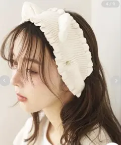 gelato pique ヘアバンド ライトブルーのサムネイル