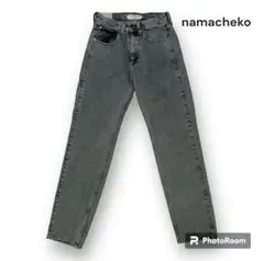 namacheko isin デニム　xs 希少 美品サイズXS】NAMACHEKO ISIN デニム ナマチェコ 希少 - メルカリ