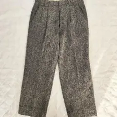 CROCODILE　パンツ　ツイード　ウール