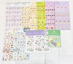 ✽新品✽　シール　まとめ売り　日記　手帳　キャラクター　セリア