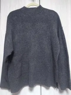 ZARA ウール混ハイネック ニット