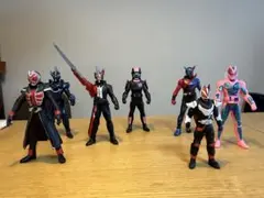 仮面ライダー ソフビ　10体セット