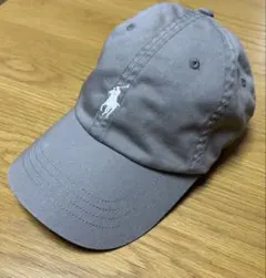 【ベリーベリー様専用】RalphLaurenコットン チノ ボールキャップグレー