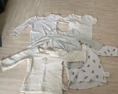 ユニクロ ウォームコットンT 無印　ベビザラス　肌着　5枚セット