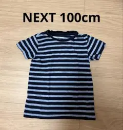 next ボーダー柄 半袖Tシャツ 100cmのサムネイル