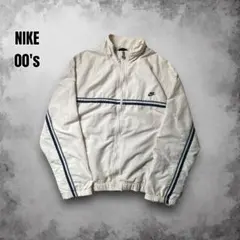 00s NIKE スイングトップ 刺繍 ゴルフ トラックジャケット 短丈 USA