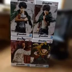 ワンピース　grandista　シャンクス　フィギュア　進撃の巨人　リヴァイ　他