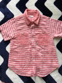 Coen キッズ ガーゼシャツ 120 コーエン 半袖