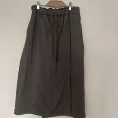 ニコアンド　レディース　スカート　ブラウン　Lサイズ