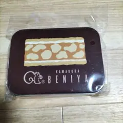 鎌倉紅谷 クルミッ子 缶入りメモ KRM A柄