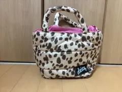 deicy アニマル柄 中綿 ミニトートバッグ