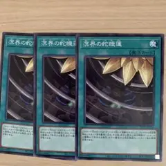 遊戯王　溟界の蛇睡蓮 ノーマル 3枚セット 巳剣 ミツルギ 必須