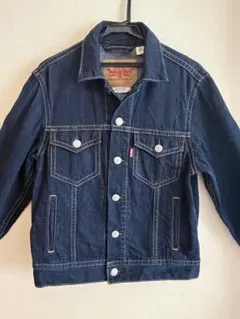 デニムジャケット 濃紺 美品 S LEVI’S PREMIUM