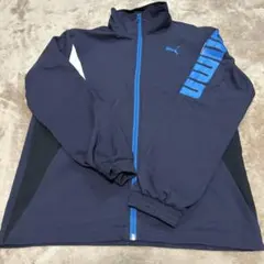 PUMA ネイビー ナイロンジャケット