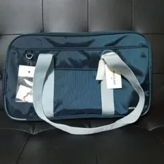 スクールバッグ ネイビー /ピンク