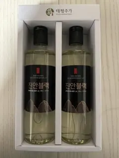 韓国焼酎　진안 블랙 375ml 2本セット　JINAN BLACK 18°