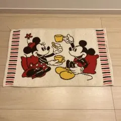 ミッキー&ミニー玄関　マット