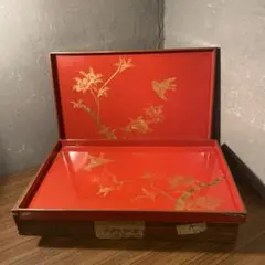 金箔工芸品 漆器 盆 煙草入れ - メルカリ