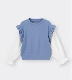 ジーユー　ベストレイヤードプルオーバー　140