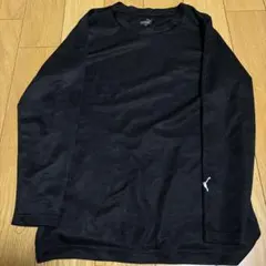 PUMA ブラック 長袖カットソー 150サイズ