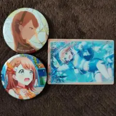 プロジェクトセカイ 花里みのり 缶バッジ カードセット