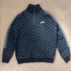 【未使用級美品】PUMA モノグラム　ジャージ　 トラックジャケット〈157〉