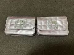 ハローキティ　クリスタルバッグ　マクドナルド　景品　ポーチ　2つセット