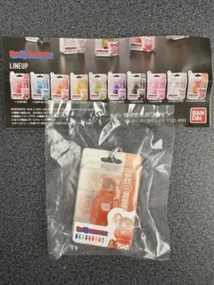 ベアブリック パッケージ チャーム コレクション CLEAR ORANGE