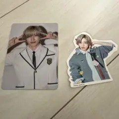 道枝駿佑 HARDWORK ファミクラ盤 特典 トレカ シール セット