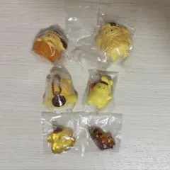 폼폼푸린 캡슐 토이 5점 묶음 판매