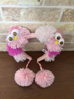 キャラクターカチューシャ ポンポン付き