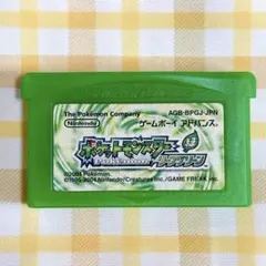 ポケットモンスター リーフグリーン ソフト ゲームボーイアドバンス 動作確認済み