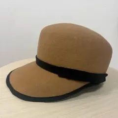 CA4LA ウール キャスケット　キャメル
