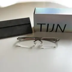 TIJN リムレスメガネ