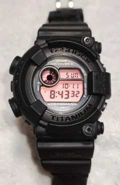カシオ公式メンテ済・報告書付 G-SHOCK DW-8200BK フロッグマン